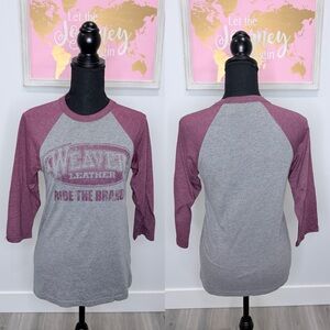 Weaver Ride the Brand 3/4 Sleeve Top